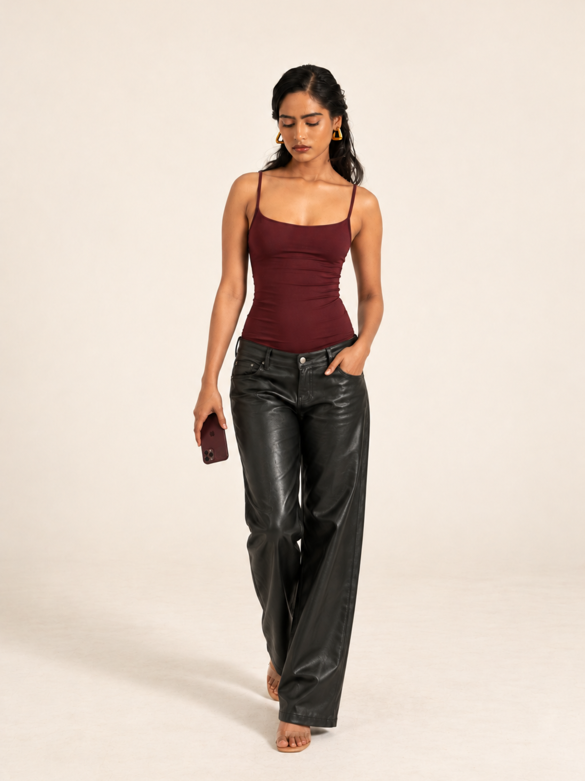 KAYSCULPT™ STRAPS BLACK BURGUNDY IN BRA & SHAPEWEAR BODYSUIT